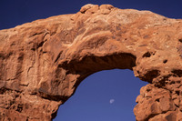 Arch and Moon